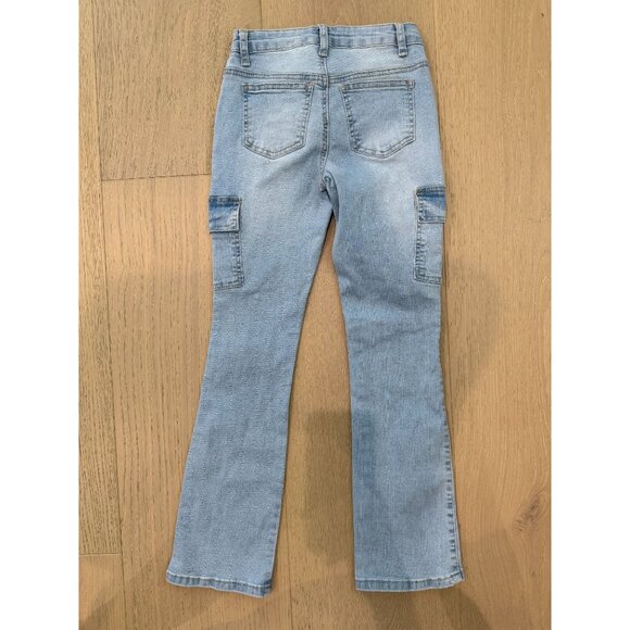 Denim Diva GIrl's Flare Jeans, size 12, NWT - Picture 3 of 11